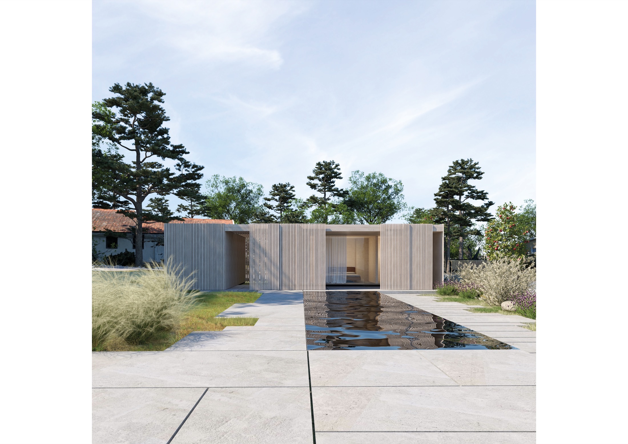 Poolhus, bild 1